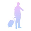 出張ビジネスマン